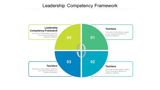 Leadership Competency Framework Ppt PowerPoint Presentation Model Demonstration Cpb