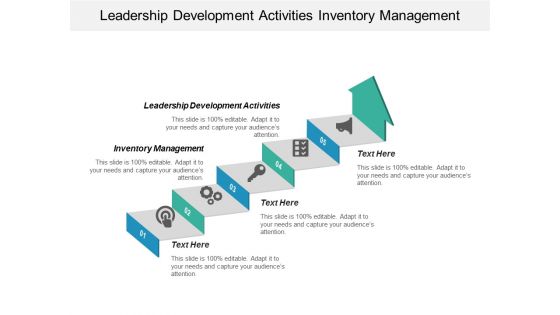 Leadership Development Activities Inventory Management Ppt PowerPoint Presentation Ideas Demonstration