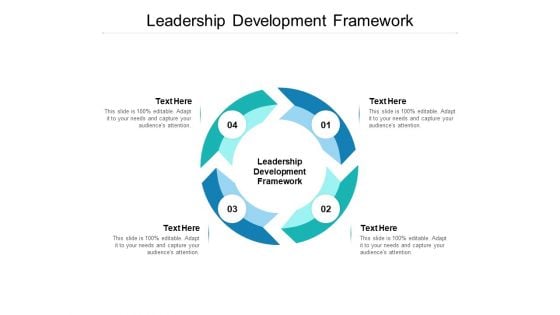 Leadership Development Framework Ppt PowerPoint Presentation Gallery Master Slide Cpb