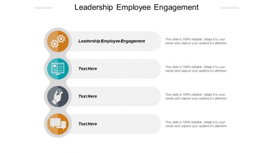 Leadership Employee Engagement Ppt PowerPoint Presentation Pictures Model