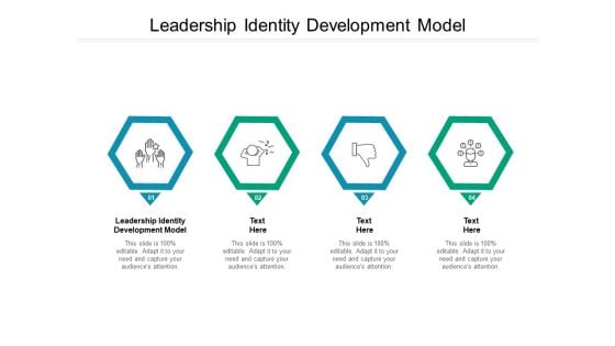 Leadership Identity Development Model Ppt PowerPoint Presentation Pictures Icons Cpb