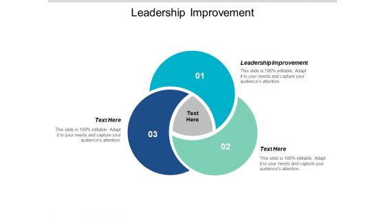 Leadership Improvement Ppt PowerPoint Presentation Inspiration Clipart Images Cpb