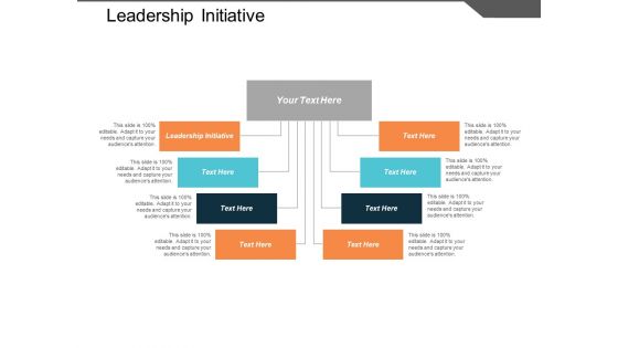 Leadership Initiative Ppt PowerPoint Presentation Model Graphics Design Cpb