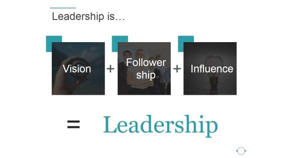 Leadership Is Ppt PowerPoint Presentation Ideas