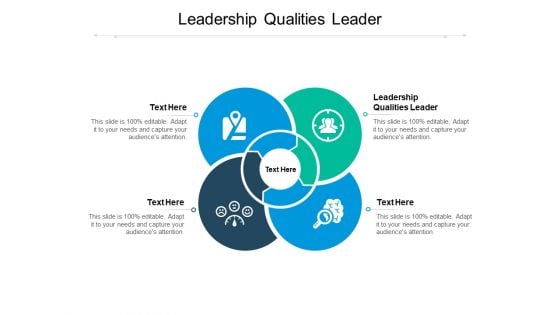 Leadership Qualities Leader Ppt PowerPoint Presentation Styles Slide Portrait Cpb Pdf