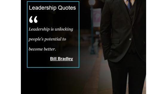 Leadership Quotes Template 2 Ppt PowerPoint Presentation Themes