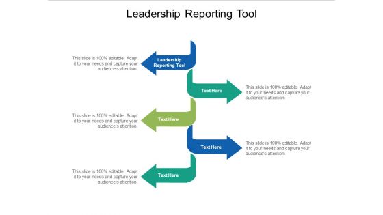 Leadership Reporting Tool Ppt PowerPoint Presentation Infographic Template Maker Cpb