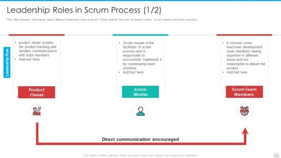 Leadership Roles In Scrum Process Owner Summary PDF