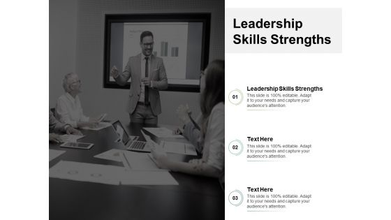 Leadership Skills Strengths Ppt PowerPoint Presentation Infographic Template Vector Cpb