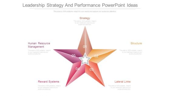 Leadership Strategy And Performance Powerpoint Ideas