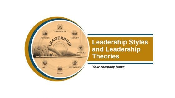 Leadership Styles And Leadership Theories Ppt PowerPoint Presentation Complete Deck With Slides