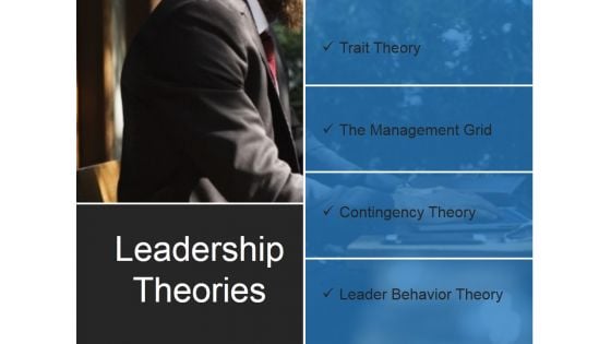 Leadership Theories Ppt PowerPoint Presentation Background Images