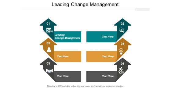 Leading Change Management Ppt PowerPoint Presentation Infographics Example File Cpb