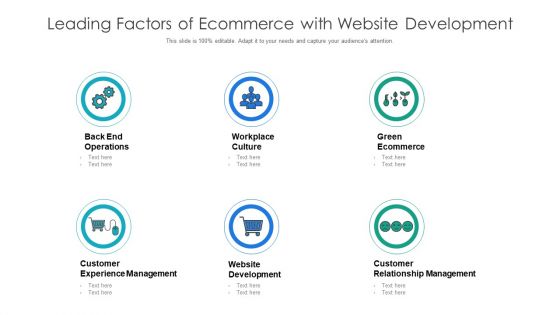 Leading Factors Of Ecommerce With Website Development Ppt File Microsoft PDF