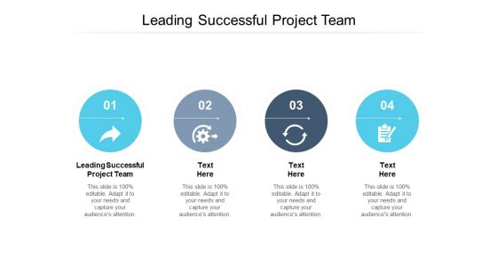 Leading Successful Project Team Ppt PowerPoint Presentation File Visuals Cpb Pdf