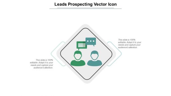 Leads Prospecting Vector Icon Ppt PowerPoint Presentation Infographic Template Introduction