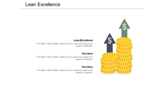 Lean Excellence Ppt PowerPoint Presentation Icon Diagrams Cpb