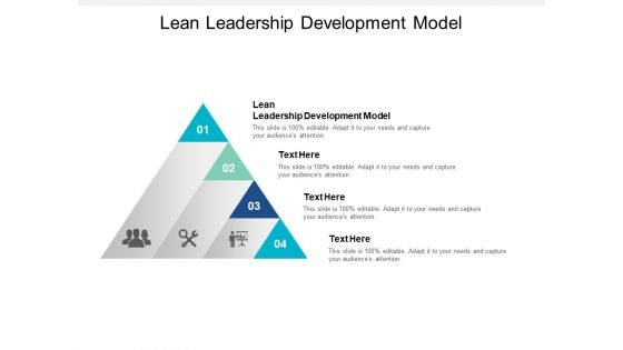 Lean Leadership Development Model Ppt PowerPoint Presentation Inspiration File Formats Cpb