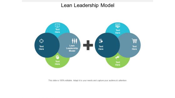 Lean Leadership Model Ppt PowerPoint Presentation Inspiration Maker Cpb