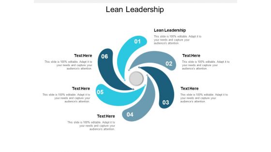 Lean Leadership Ppt PowerPoint Presentation Gallery Tips Cpb