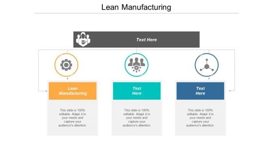 Lean Manufacturing Ppt PowerPoint Presentation Gallery Example Topics Cpb