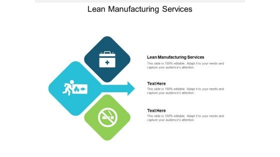 Lean Manufacturing Services Ppt PowerPoint Presentation Professional Guidelines Cpb