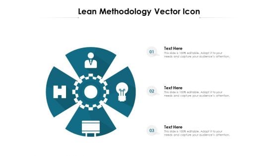 Lean Methodology Vector Icon Ppt PowerPoint Presentation Outline Skills PDF