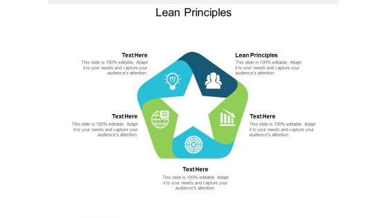Lean Principles Ppt PowerPoint Presentation Model Layout Ideas Cpb