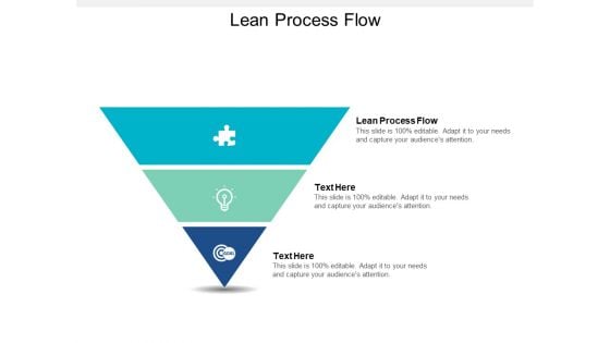 Lean Process Flow Ppt PowerPoint Presentation Layouts Example Introduction Cpb