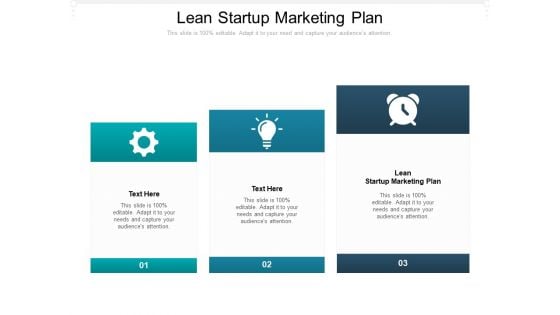 Lean Startup Marketing Plan Ppt PowerPoint Presentation Guidelines Cpb Pdf