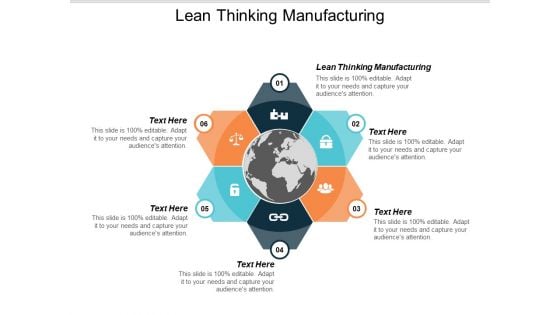 Lean Thinking Manufacturing Ppt PowerPoint Presentation Styles Model Cpb