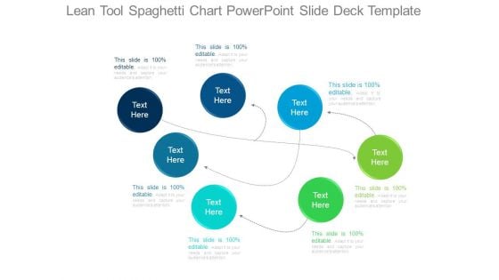 Lean Tool Spaghetti Chart Powerpoint Slide Deck Template