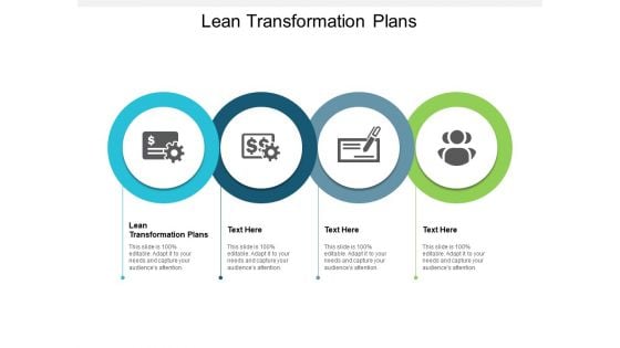 Lean Transformation Plans Ppt PowerPoint Presentation Slides Good Cpb