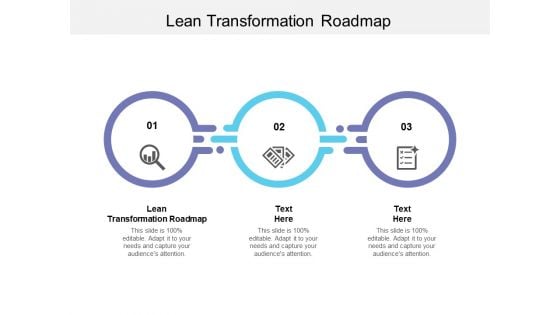 Lean Transformation Roadmap Ppt PowerPoint Presentation File Show Cpb