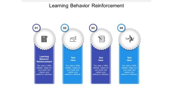 Learning Behavior Reinforcement Ppt PowerPoint Presentation Portfolio Example File Cpb