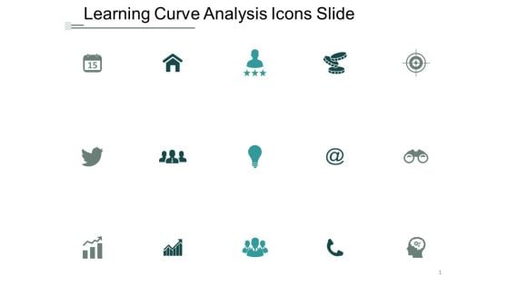 Learning Curve Analysis Icons Slide Management Ppt Powerpoint Presentation Summary Influencers