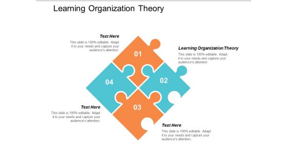 Learning Organization Theory Ppt Powerpoint Presentation Infographics Microsoft Cpb