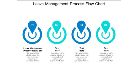 Leave Management Process Flow Chart Ppt PowerPoint Presentation Layouts Examples Cpb