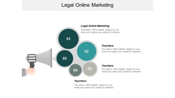 Legal Online Marketing Ppt PowerPoint Presentation Icon Guide Cpb