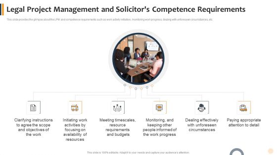 Legal Project Management And Solicitors Competence Requirements Mockup PDF