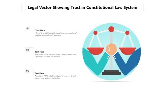 Legal Vector Showing Trust In Constitutional Law System Ppt PowerPoint Presentation File Background Image PDF