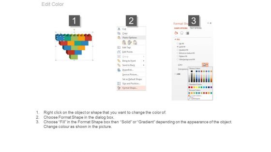 Lego Blocks Design For Data Representation Powerpoint Slides