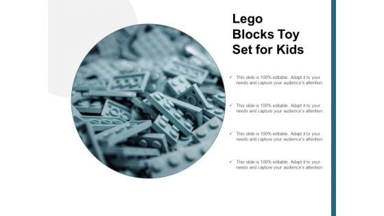 Lego Blocks Toy Set For Kids Ppt Powerpoint Presentation Infographic Template Slides