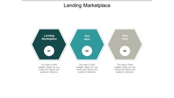 Lending Marketplace Ppt PowerPoint Presentation Portfolio Guidelines Cpb