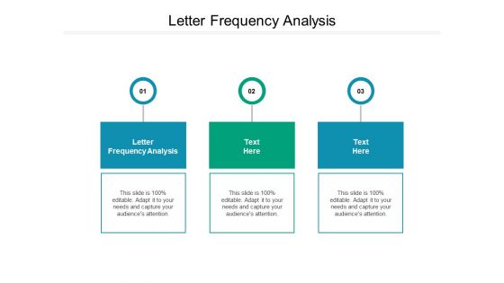 Letter Frequency Analysis Ppt PowerPoint Presentation Outline Deck Cpb