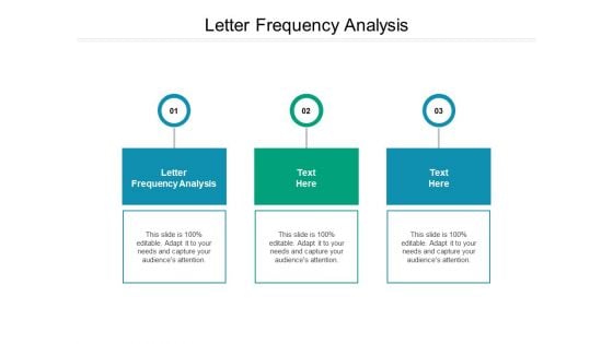 Letter Frequency Analysis Ppt PowerPoint Presentation Outline Deck Cpb