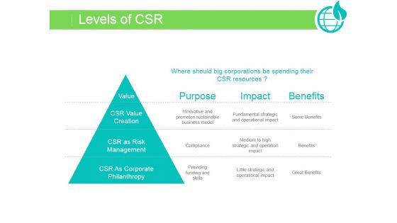 Levels Of Csr Ppt PowerPoint Presentation Examples