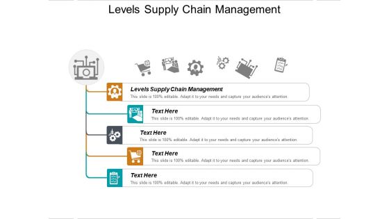 Levels Supply Chain Management Ppt PowerPoint Presentation Layouts Template Cpb
