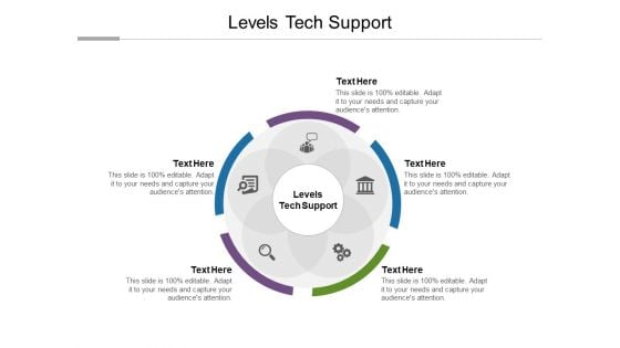 Levels Tech Support Ppt PowerPoint Presentation Model Shapes Cpb