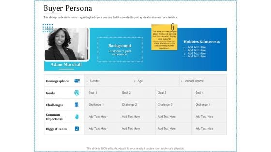 Leveraged Client Engagement Buyer Persona Guidelines PDF